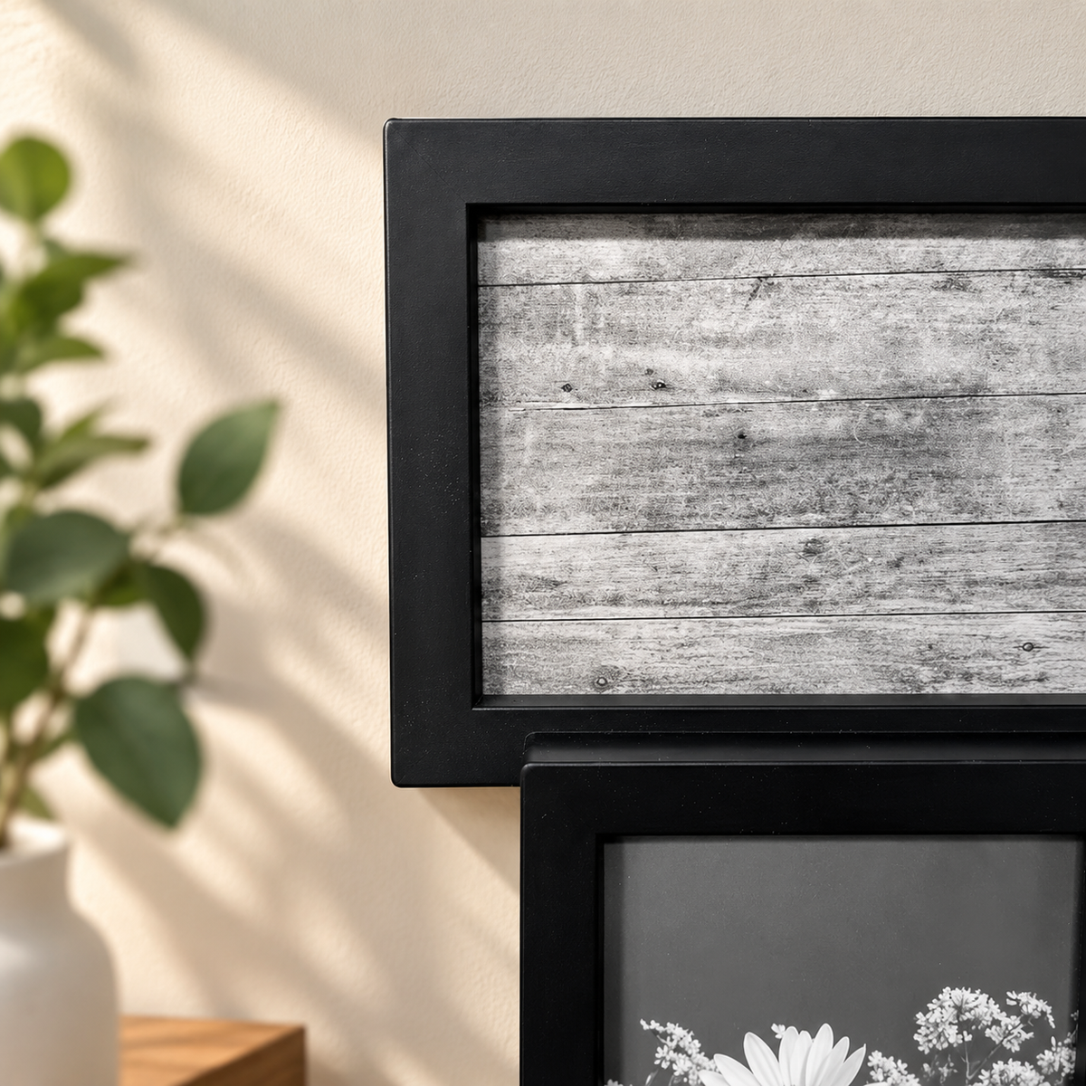 Black Gallery Wall Collage Frame – 6 Photos