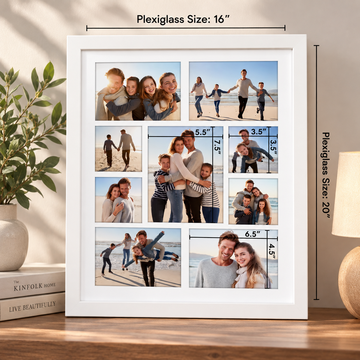 Classic White Collage Picture Frame – 16x20