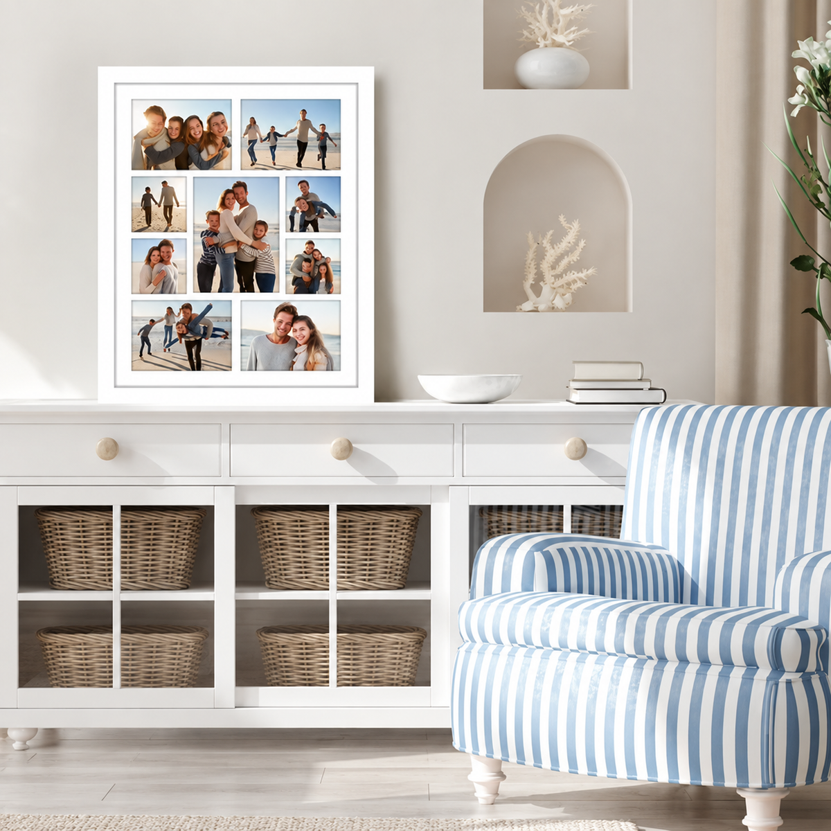 Classic White Collage Picture Frame – 16x20
