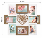 Rustic String Art Collage Frame – 8 Photos